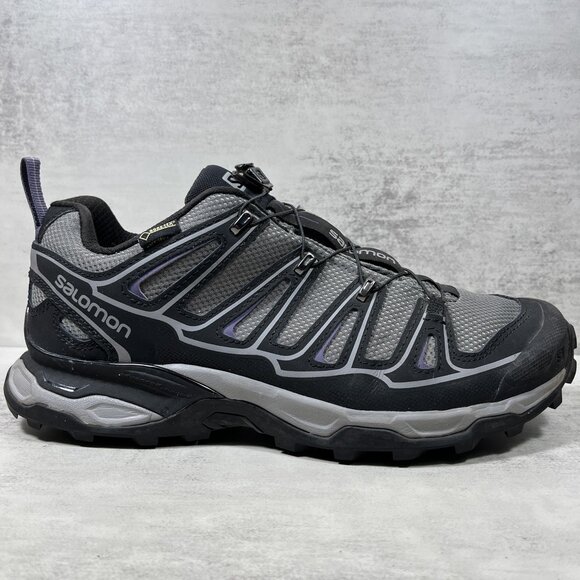 Salomon X Ultra 2 GTX Gore-tex Hiking Shoes - Women's Size 10 - Black Gray - Picture 4 of 10